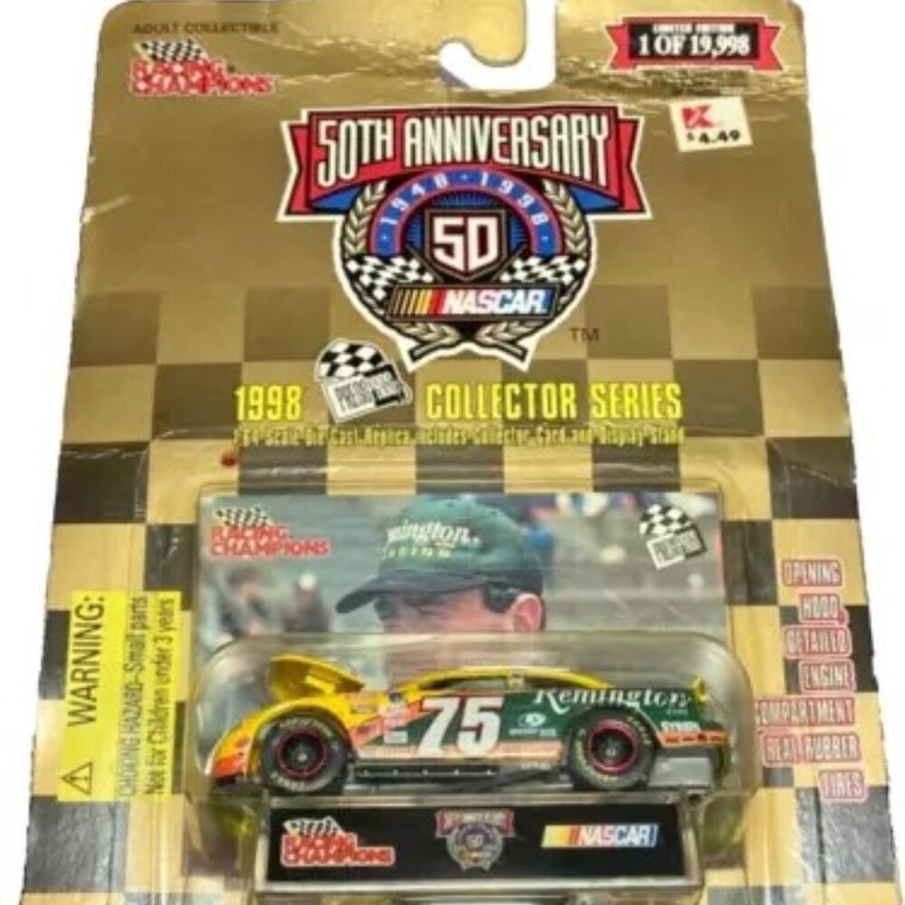 Racing‎ Champions 50th Anniversary 1998 Nascar #75 Remington Limited Edition Vtg